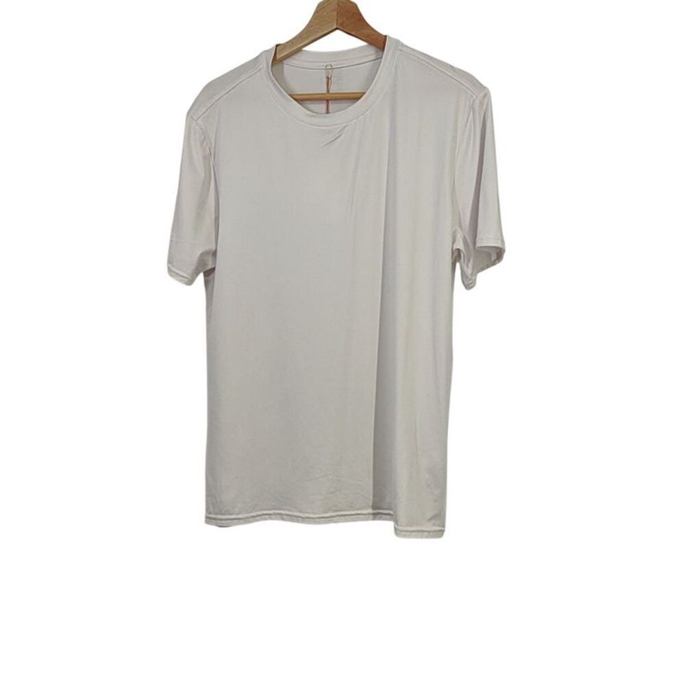 Quince Men White Sleeved Top M